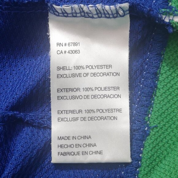 Reebok Youth's Size L/XL Vancouver Canucks NHL V-neck Jersey - Picture 6 of 12